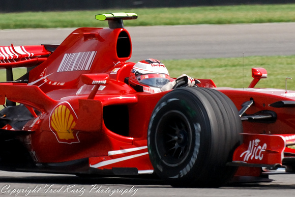 Kimi Raikkonen USGP 2007