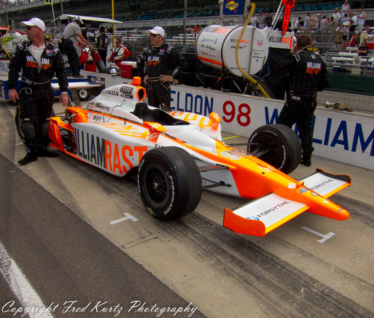 Dan Weldon's Winning Car 2011