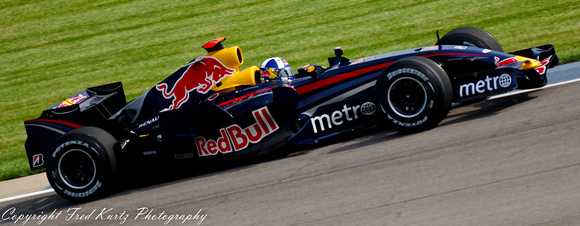 David Coulthard USGP 2007
