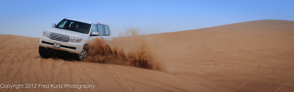 Dune Bashing in the Arabian Desert