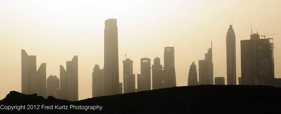 Dubai at Sunset