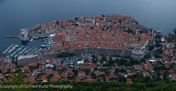 Evening, Dubrovnik