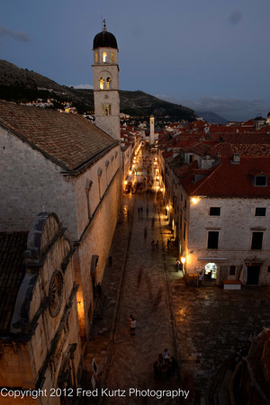 Evening, Dubrovnik